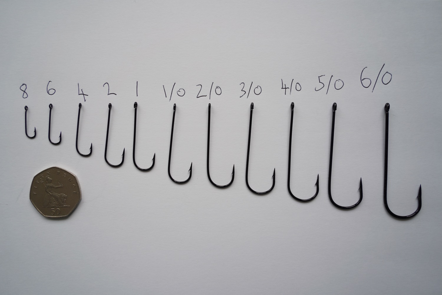 Sea fishing hook sizes | UK Guide